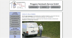 Desktop Screenshot of pinggera-handwerk.ch